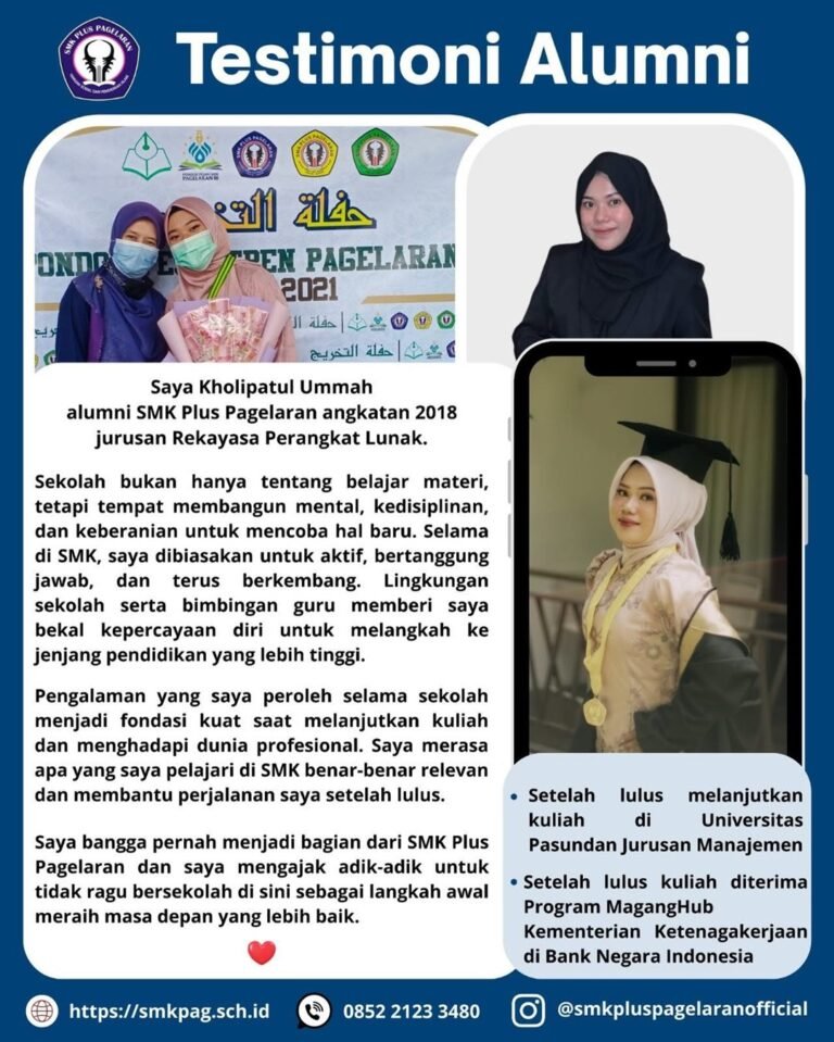 Poster testimoni Kholipatul Ummah