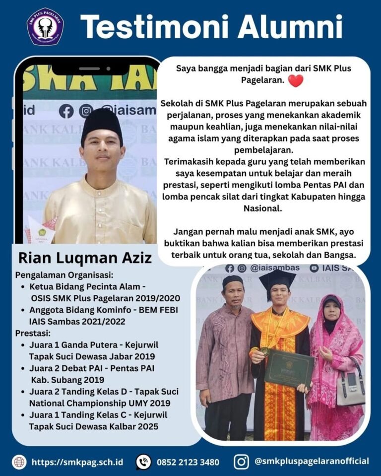 Poster testimoni Rian Luqman Aziz