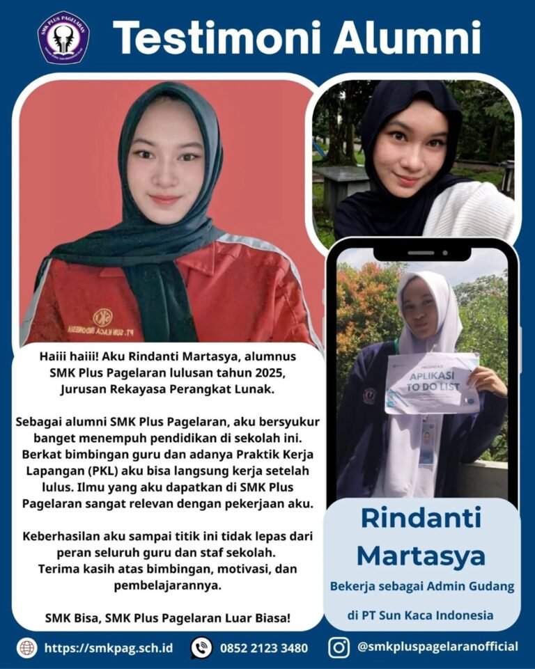 Poster testimoni Rindanti Martasya