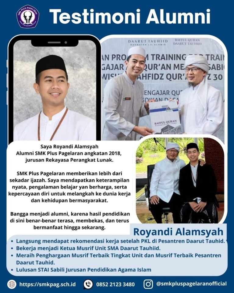 Poster testimoni Royandi Alamsyah