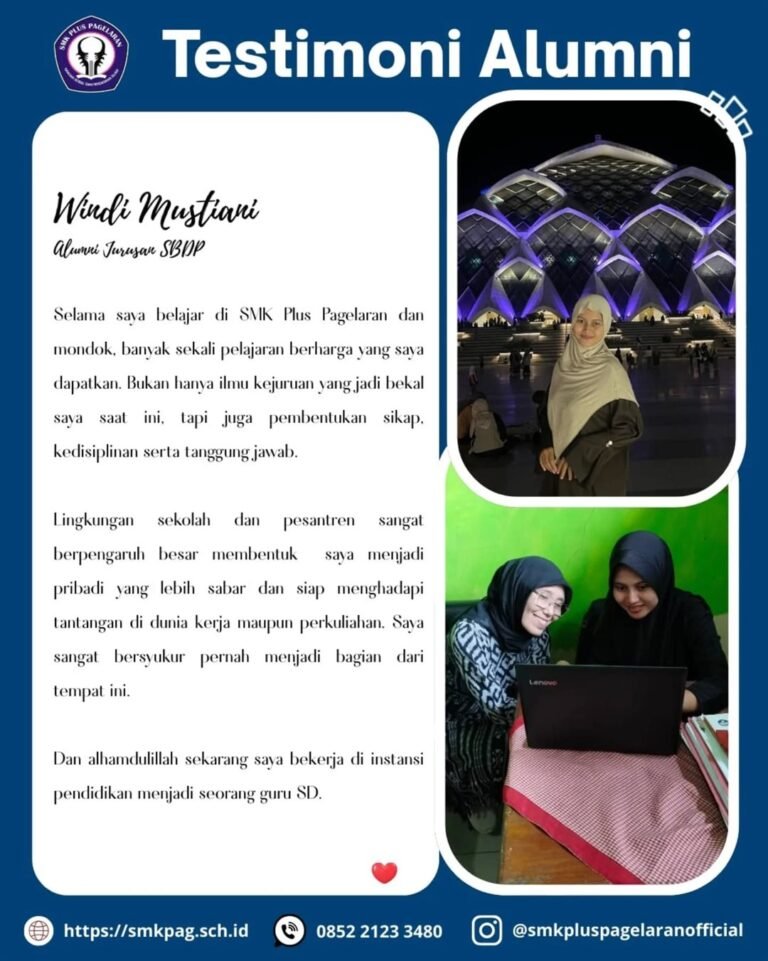 Poster testimoni Windi Mustiani